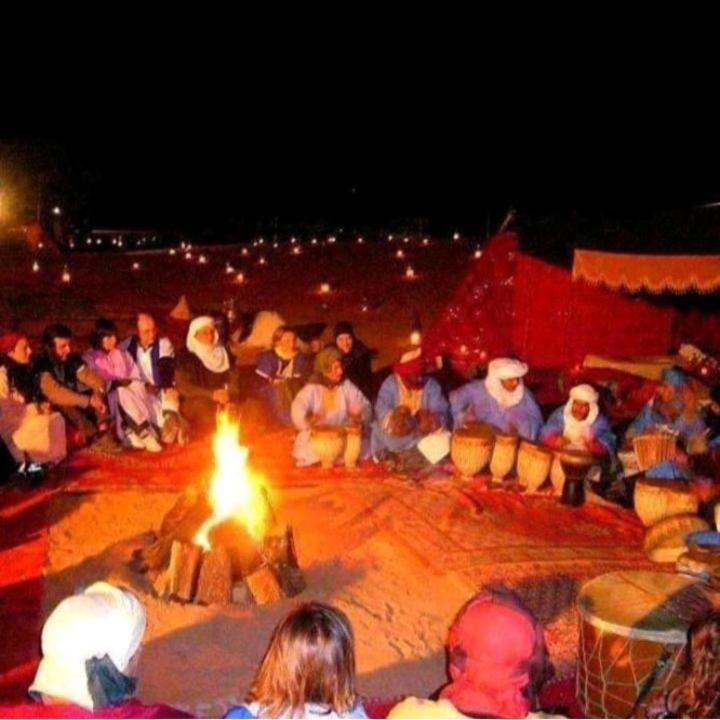 Desert Berber Fire Camp Merzouga Exterior foto