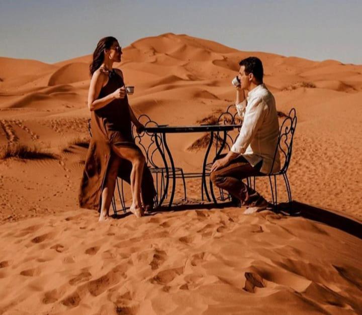 Desert Berber Fire Camp Merzouga Exterior foto