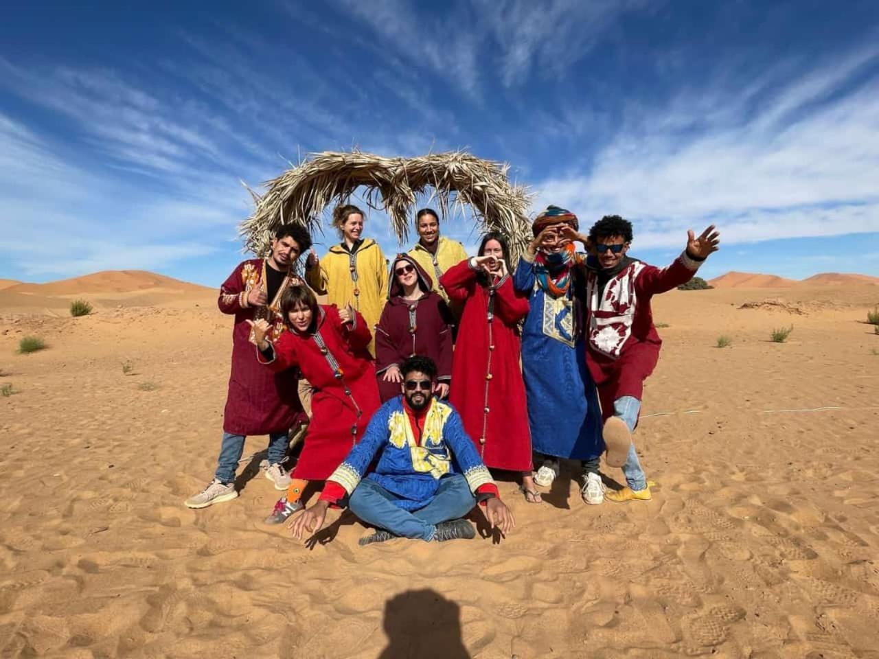 Desert Berber Fire Camp Merzouga Exterior foto